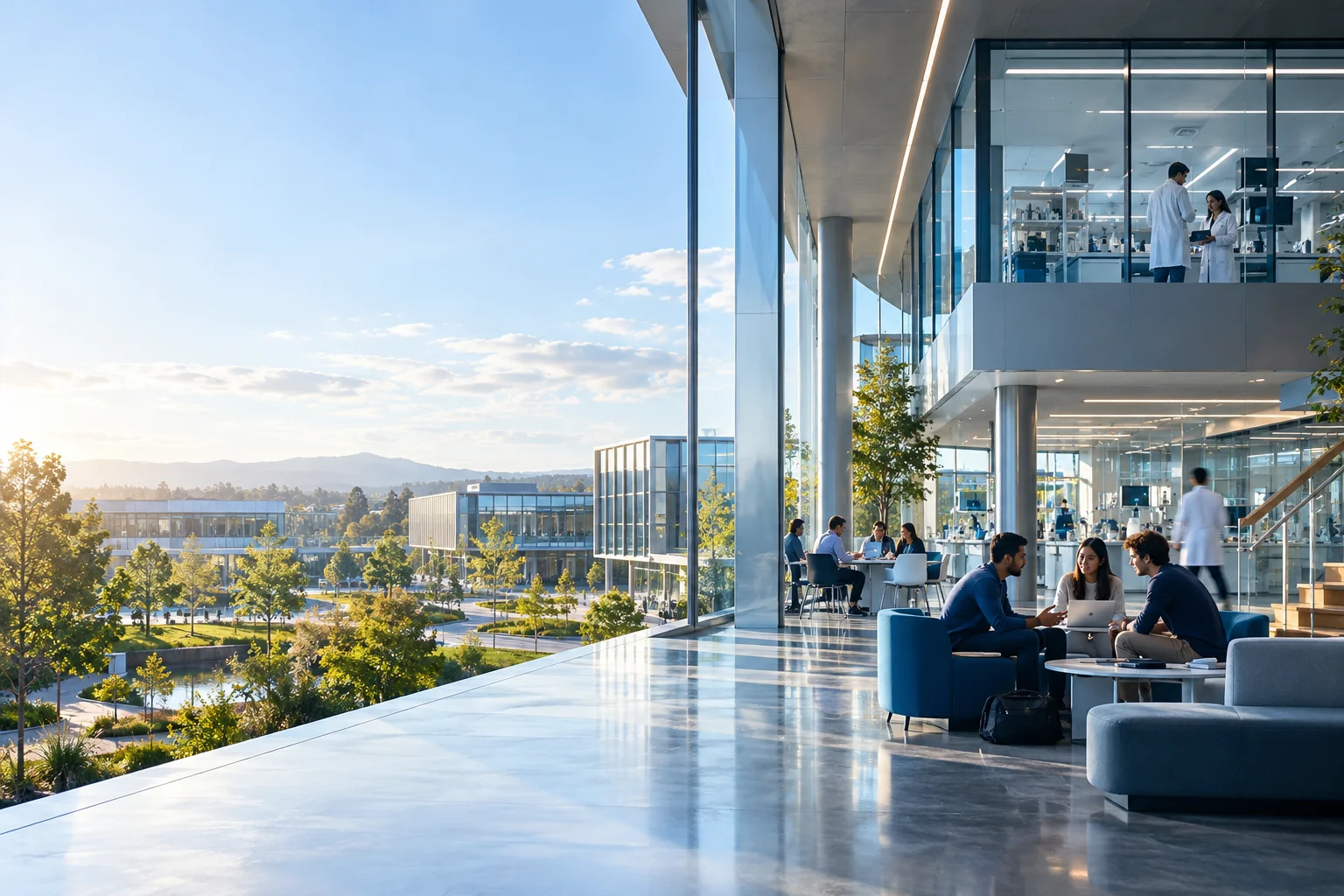 Illustrative education & research infrastructure and operating environment