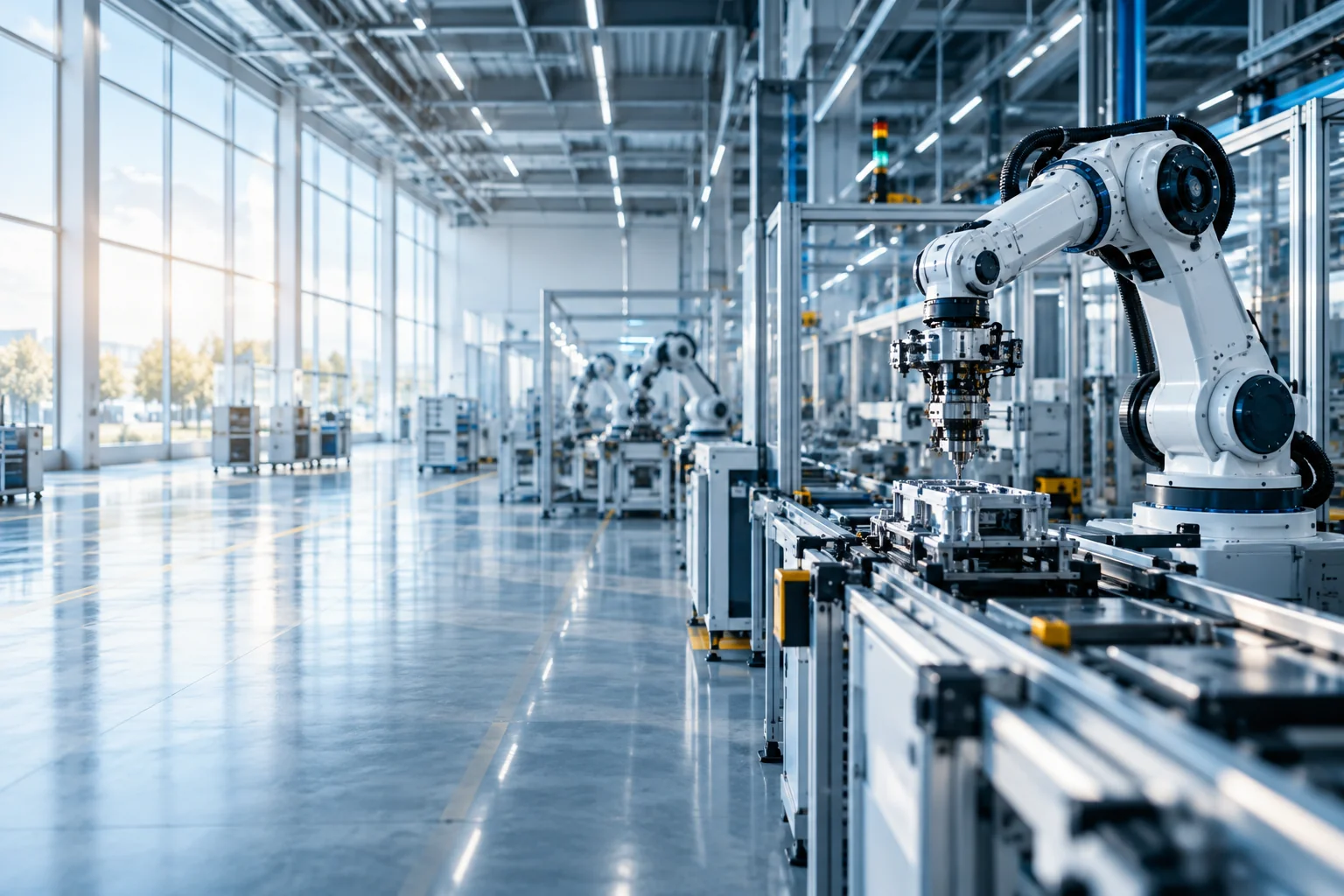 Illustrative manufacturing & industry 4.0 infrastructure and operating environment